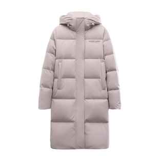 雅鹿2025秋冬新款休闲时尚长款羽绒服女款厚冬装保暖外套羽绒衣