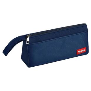 新款双层笔袋大容量帆布小学生高颜值文具铅笔简约拉链手提牛津布