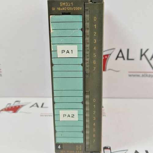 SIEMENS SIMATIC S7 6ES7 321-1FH00-0AA0 INPUT MODULE (FAST SH