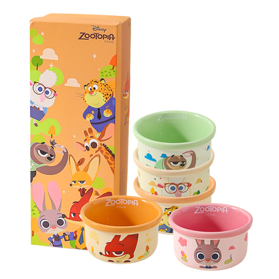 川岛屋疯狂动物城餐具儿童米饭碗