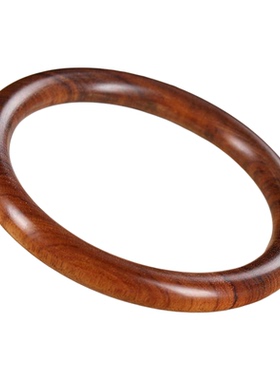 送女朋友平安如意花梨木手镯气质