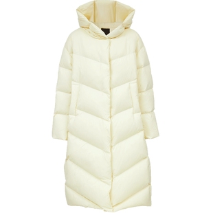 Vero Moda羽绒服2025冬季新款90白鸭绒连帽纯马卡龙色简约茧型