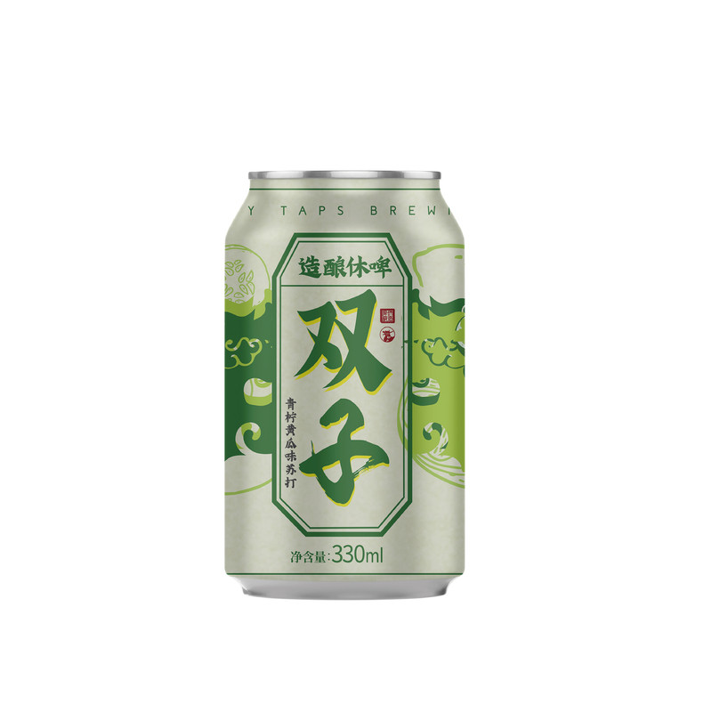 啤休酿造低浓度330ML果味啤酒