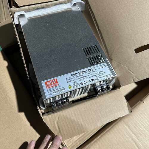 溢价-明纬CSP-3000-120开关电源，台湾，输入20