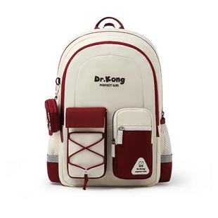 江博士儿童书包小学生三到六年级护脊减负男孩轻便大容量女生背包