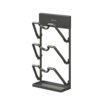 物鸣免打孔强力承重壁挂式锅盖架