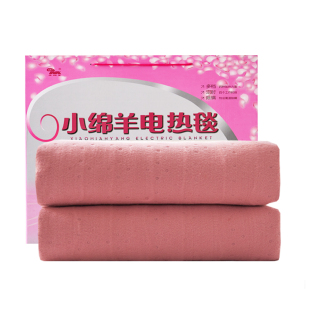 小绵羊电热毯单人双人双控调温电褥子安全防水可定时家用除螨正品