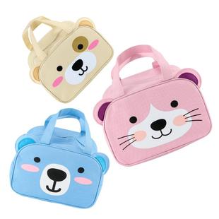 餐盘大号保温包防水帆布便当包饭盒袋子卡通小拎包妈咪包男女学生