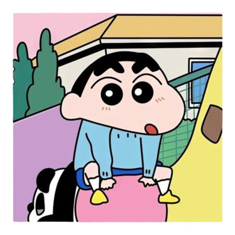 蜡笔小新装饰画挂画温馨卡通动漫