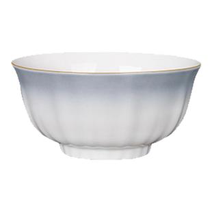 顺祥陶瓷碗家用碗具特别好看的饭碗釉下彩乔迁新碗套装简约风餐具