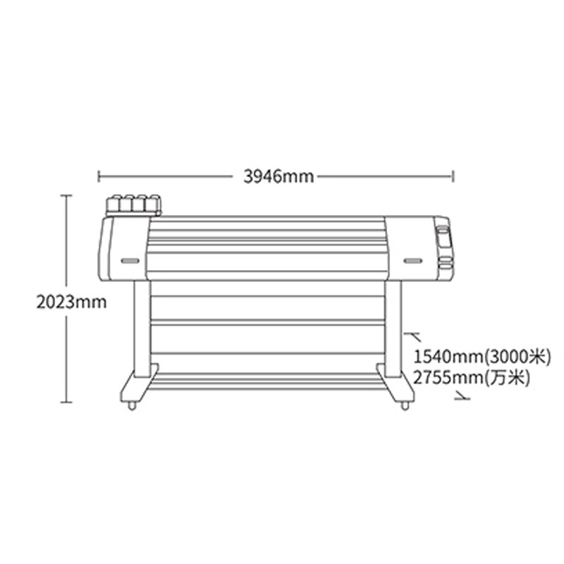 15头I3200高速数码印花机1.9米工业级印花工业机服装热转印设备