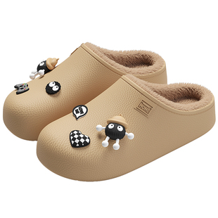 医用手术室护士棉拖鞋2025新款冬季女士防水防滑加绒保暖棉拖外穿