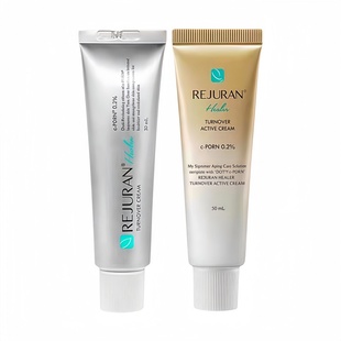 rejuran丽珠兰三文鱼紧致面霜营养韩国丽驻兰金色水光修护回春霜