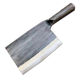 老式菜刀汽车钢锻打砍骨刀商用鸡鸭鹅斩切刀膛鱼杀鱼切菜片刀