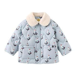 moimoln小云朵童装冬季男童轻薄款羽绒服男宝宝冬装外套儿童