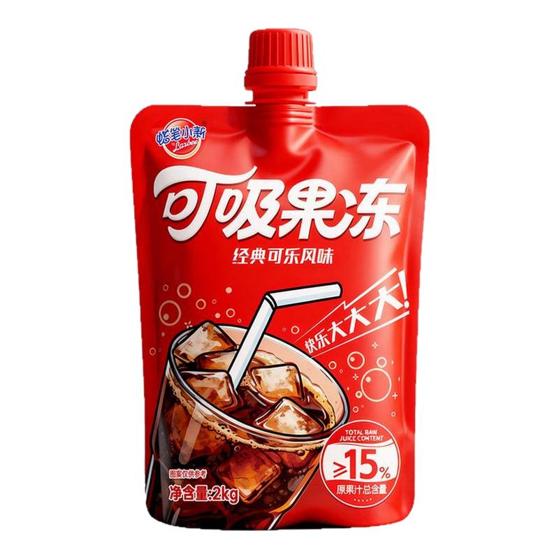 蜡笔小新2kg巨型鲜Q果冻爽