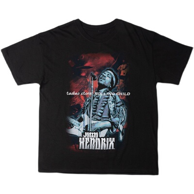 吉米亨德里克斯T恤摇滚