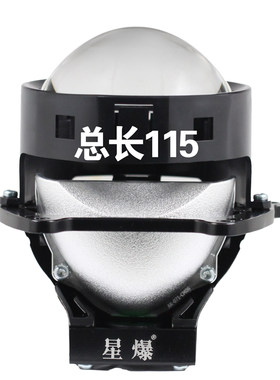 经济款台湾适用卤素验车LED鱼眼