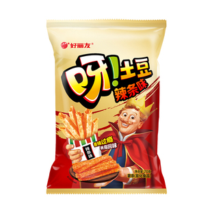好丽友呀！土豆辣条味70g薯条上新香辣过瘾吮指回味解馋小零食
