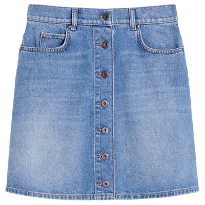 Weekend MaxMara 2026早春新款女装牛仔迷你半身裙5101066106&