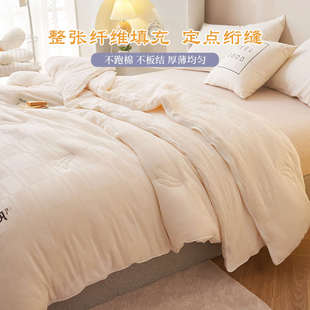 A类纯棉被子提花春秋被子母被150x200x230加厚大豆被芯全棉冬季