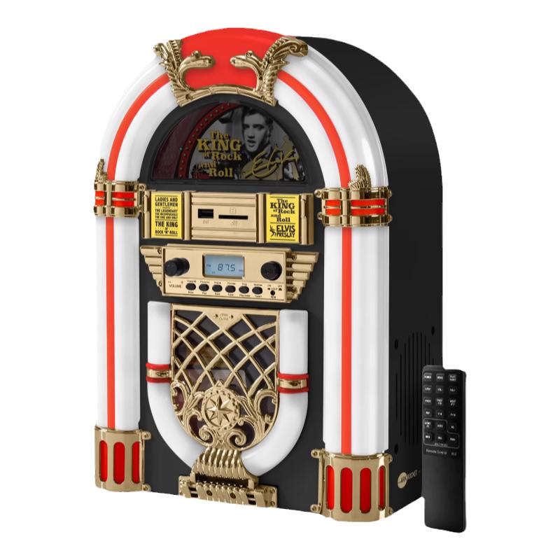 美国ARKROCKET桌面CD播放机蓝牙音响光盘专辑播放器桌面摆件礼物