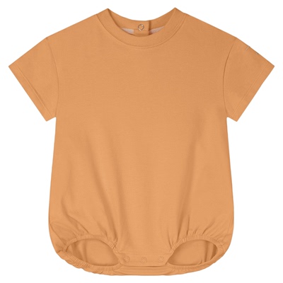 Little现货 荷兰gray label SS26春夏小月龄宝宝短袖包屁衣遮阳帽