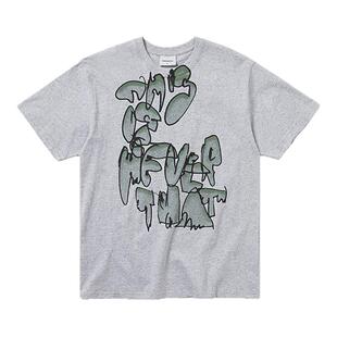 thisisneverthat®Graffiti Tee 25夏季美式搞怪字母印花短袖T恤