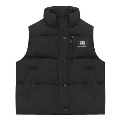 亲子装一家四口儿童羽绒棉马甲