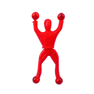 大号爬墙蜘蛛人超人粘性蜘蛛侠粘墙翻跟头减压解压整蛊幼儿园怀旧