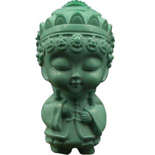 优化绿松石京剧青衣花旦文玩手串配饰戏曲娃娃吊坠国风治愈雕刻件