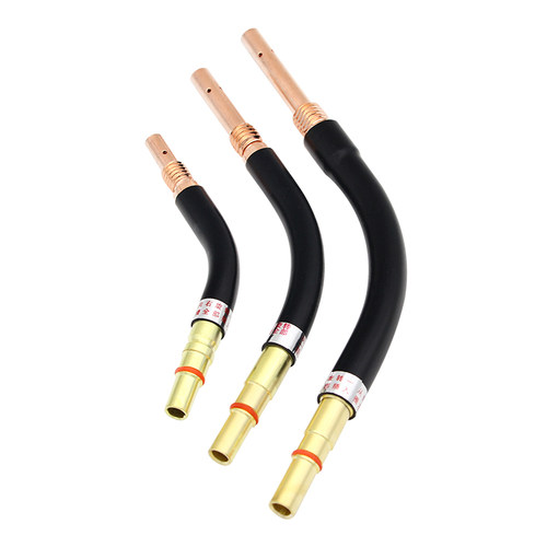 华尔佳二保焊机焊枪配件350A弯管500A紫铜鹅颈管弯杆200A500A连杆