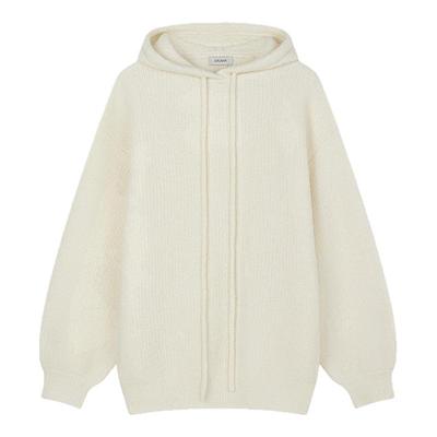 CRUSHCollection泰迪绒连帽卫衣