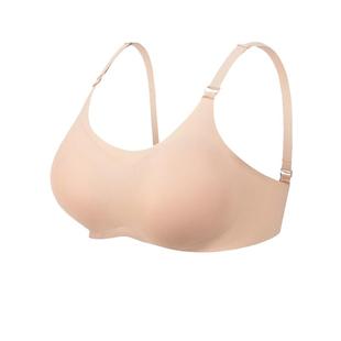 网红女装cos假胸内衣大码假乳房小胸显大粉底液内衣硅胶乳胶垫