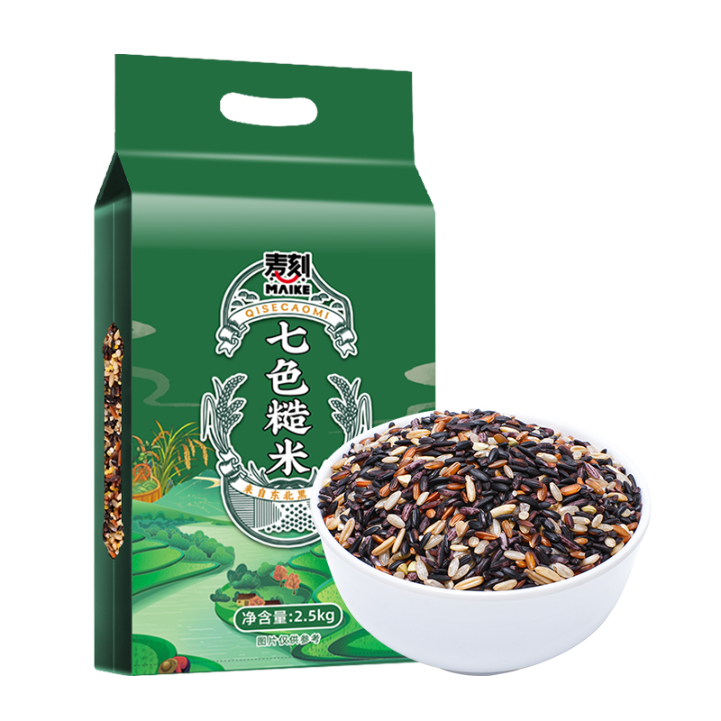 88VIP：麦刻 七色米5斤五谷杂粮