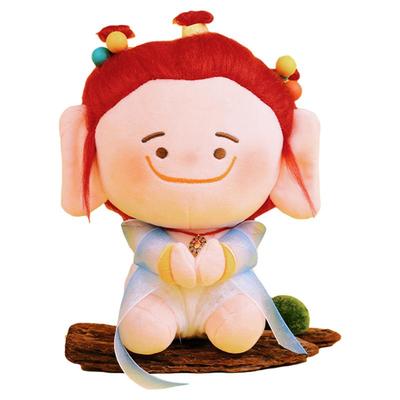 华严寺红发善财童子玩偶挂件