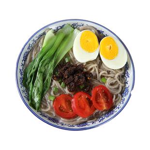 纯燕麦面条非油炸0钠可煮可泡速食粗粮细圆饸饹营养饱腹泡食挂面