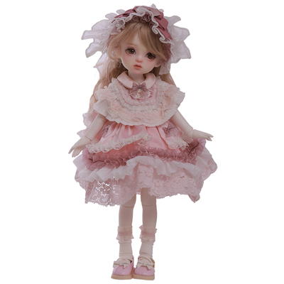 六分bjd女娃秋秋甜美千金风,