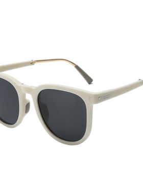 cyxus偏光方圆脸折叠墨镜