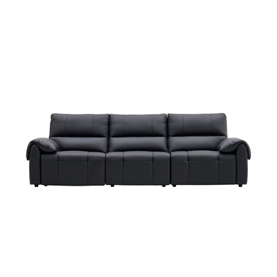 左右黑色钢琴键大象耳朵沙发