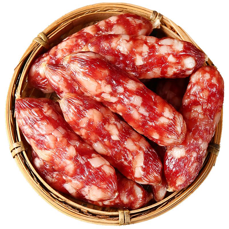 腊味广东广式腊肠粒肠商用散装