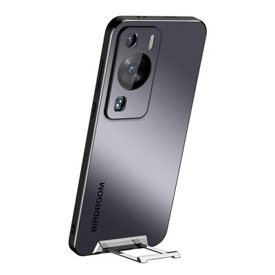 适用华为p60手机壳磨砂带支架