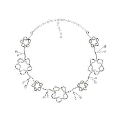 TCHINTCHIN镂空设计花花项链