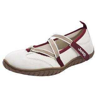 JEEP女鞋夏季玛丽珍鞋女夏2026新款运动单鞋灰色复古凉鞋芭蕾鞋子