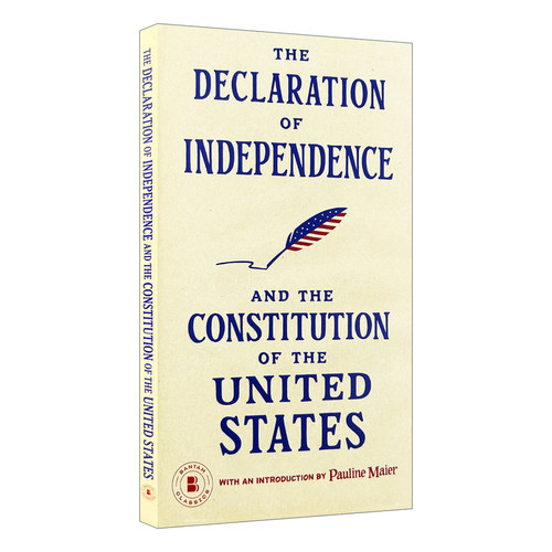 华研原版 独立宣言与美国宪法 英文原版书籍 The Declaration of Independence 美国历史英文版 进口书