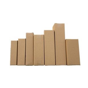 新品现货长条纸箱雨伞包装盒保温杯快递方形打包发货洗发水纸盒