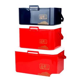 即食海参包装盒定制3斤5斤海鲜盒冷藏保鲜盒生鲜盒空盒大闸蟹礼盒