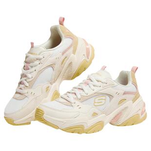 Skechers斯凯奇女鞋春夏款复古机甲潮流拼接运动休闲老爹鞋149916