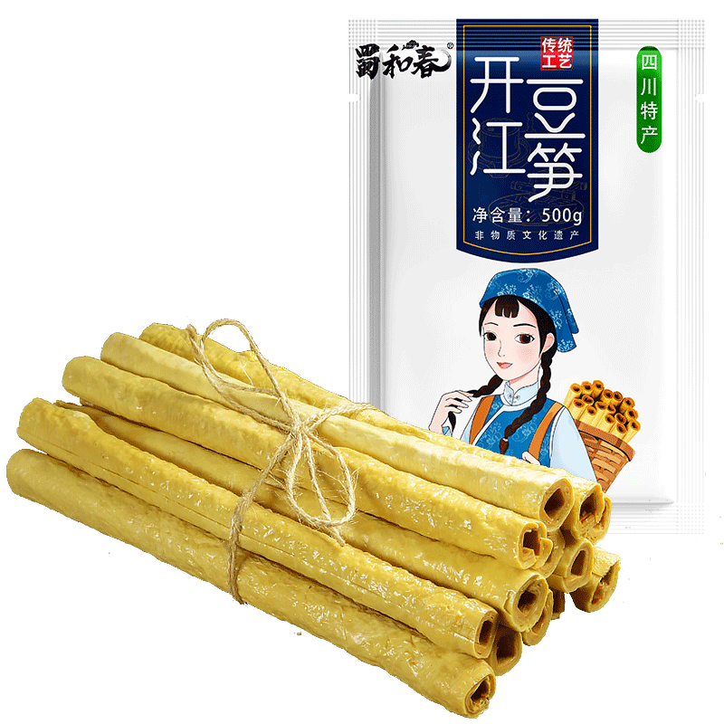 四川开江特产非遗特级手工豆笋