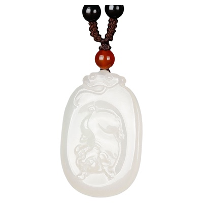 男女款玉石玉友十二生肖挂件吊坠